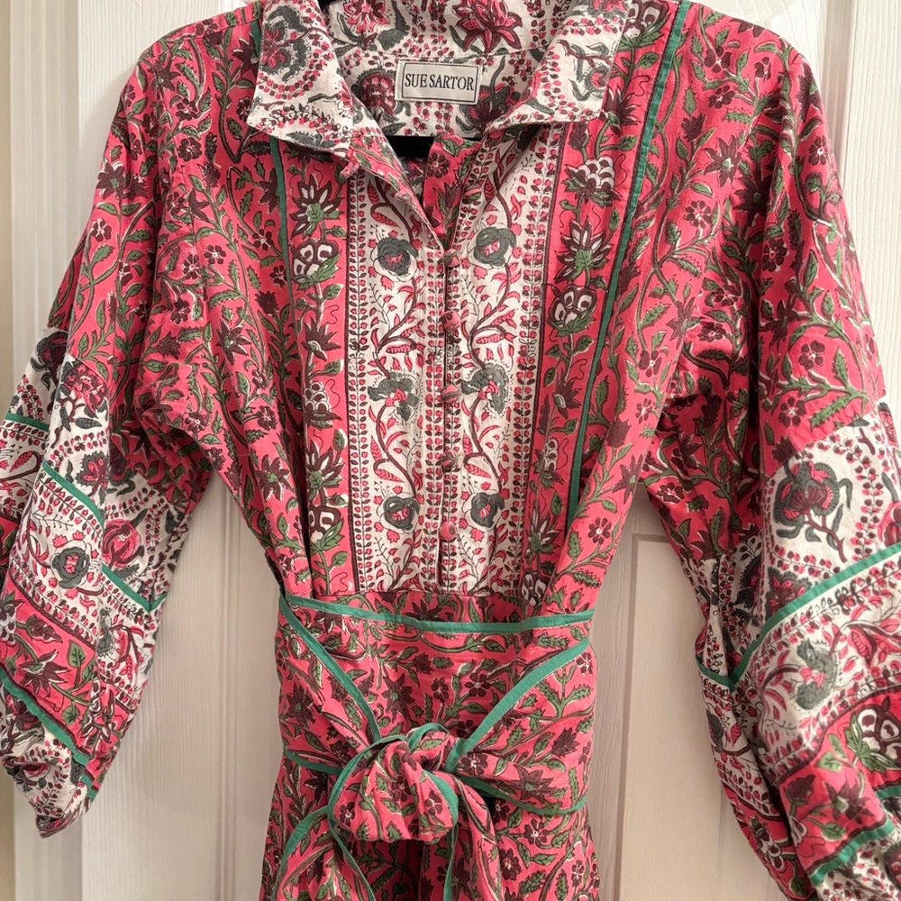 🌟SUE SARTOR🌟 Mini Flounce Dress Size Medium